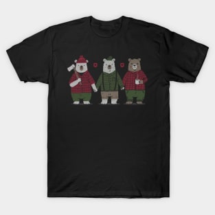 My Bear's Valentine Three Bears T-Shirt